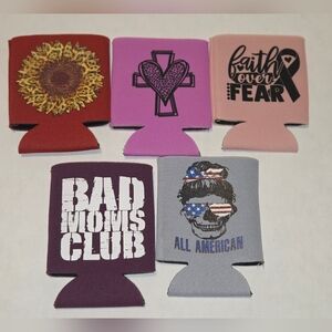 5 Graphic Can Koozie
